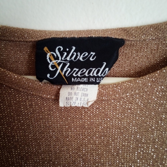 Silver Threads metallic shirt - Picture 7 of 7